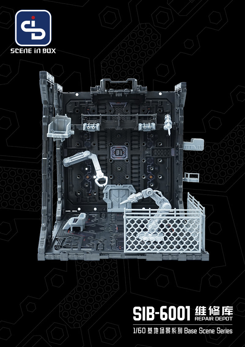 Load image into Gallery viewer, Fresh Retro: Scene in Box - SIB-6001 Repair Depot 1/60 Scale
