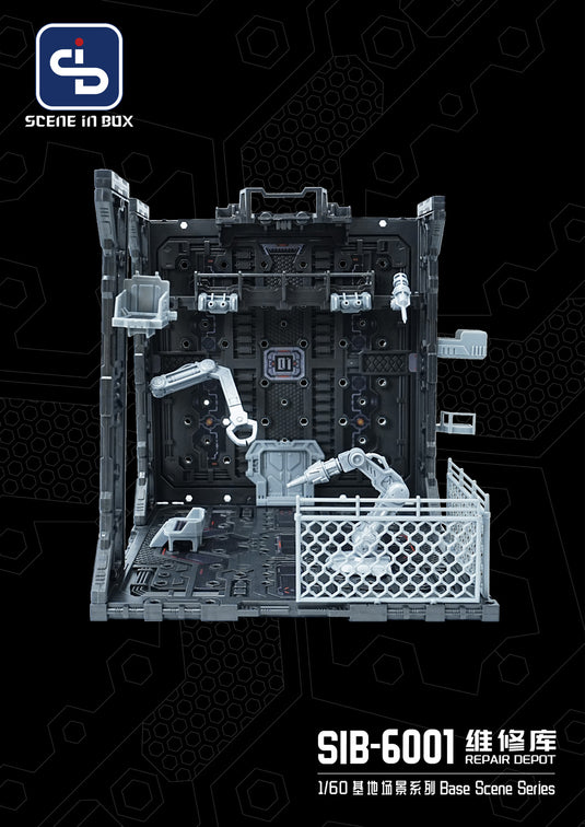 Fresh Retro: Scene in Box - SIB-6001 Repair Depot 1/60 Scale