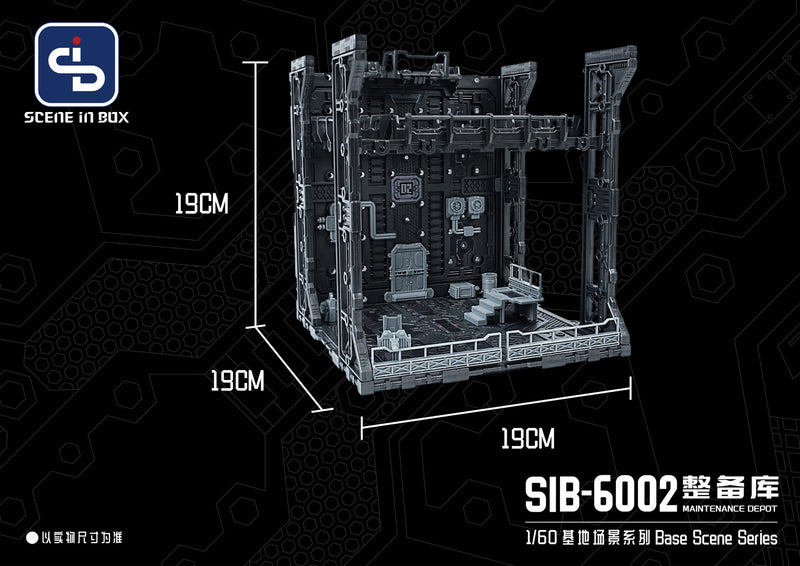 Load image into Gallery viewer, Fresh Retro: Scene in Box - SIB-6002 Maintenance Depot 1/60 Scale
