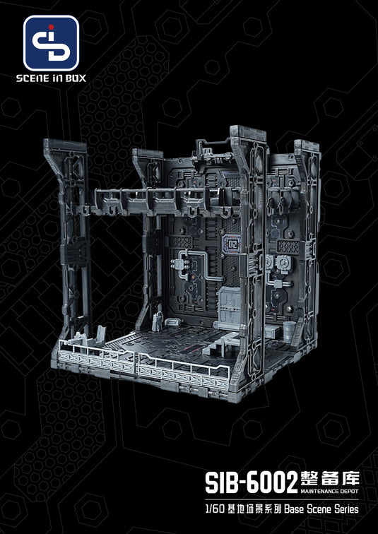 Fresh Retro: Scene in Box - SIB-6002 Maintenance Depot 1/60 Scale