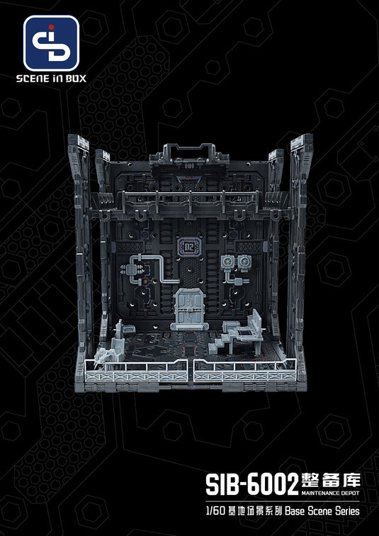 Fresh Retro: Scene in Box - SIB-6002 Maintenance Depot 1/60 Scale