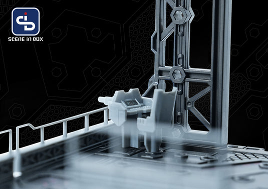 Fresh Retro: Scene in Box - SIB-6002 Maintenance Depot 1/60 Scale