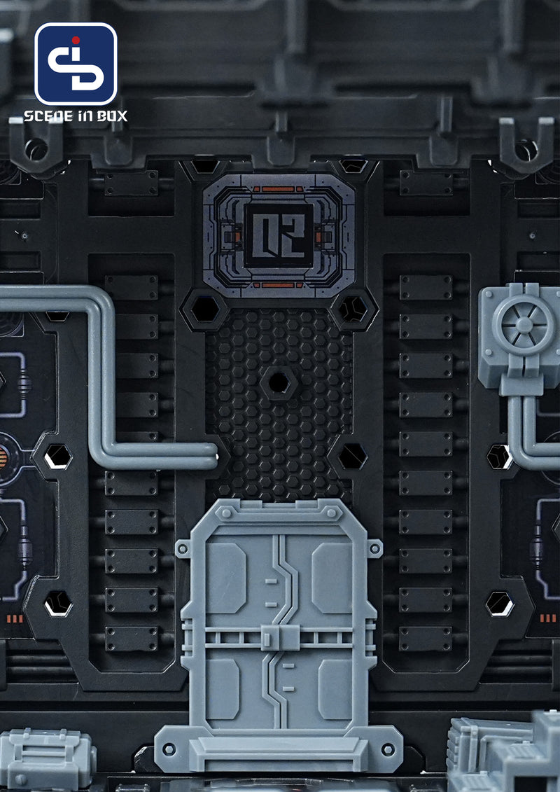 Load image into Gallery viewer, Fresh Retro: Scene in Box - SIB-6002 Maintenance Depot 1/60 Scale
