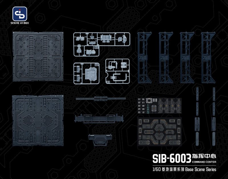 Load image into Gallery viewer, Fresh Retro: Scene in Box - SIB-6003 Command Center 1/60 Scale

