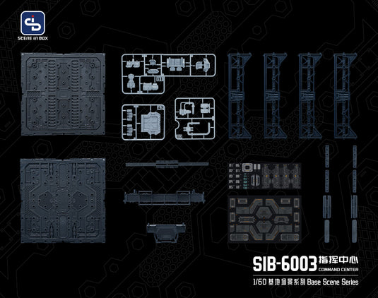 Fresh Retro: Scene in Box - SIB-6003 Command Center 1/60 Scale