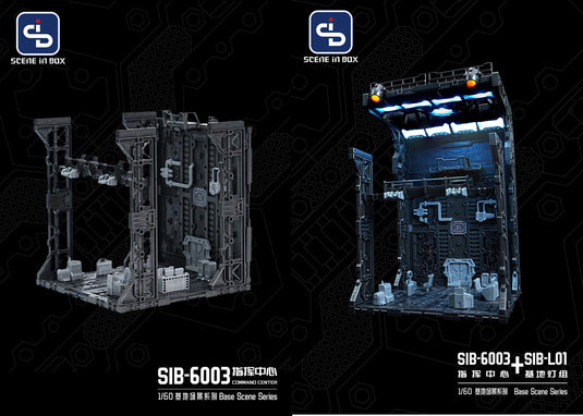 Fresh Retro: Scene in Box - SIB-6003 Command Center 1/60 Scale