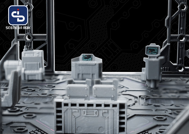 Load image into Gallery viewer, Fresh Retro: Scene in Box - SIB-6003 Command Center 1/60 Scale
