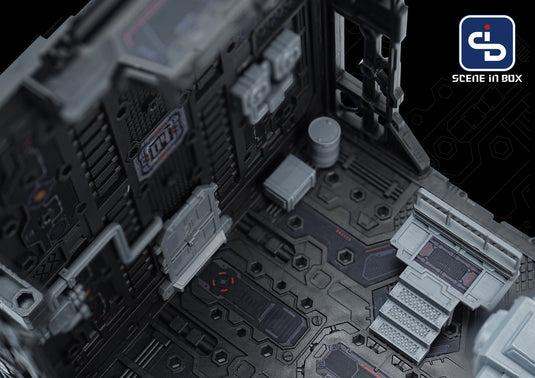 Fresh Retro: Scene in Box - SIB-6004 Crane Depot 1/60 Scale