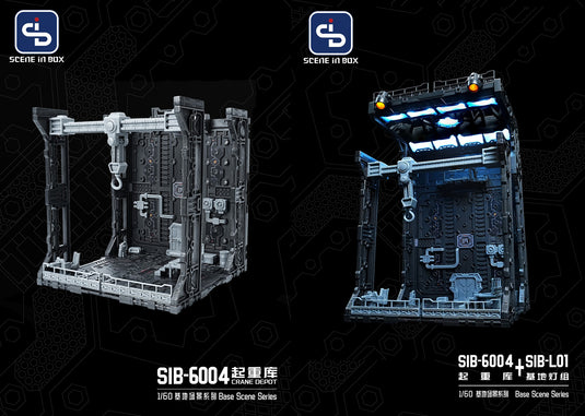 Fresh Retro: Scene in Box - SIB-6004 Crane Depot 1/60 Scale