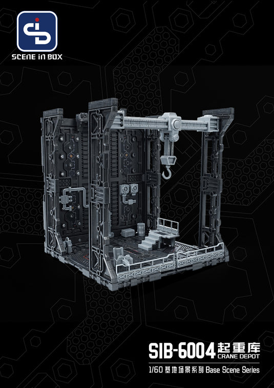 Fresh Retro: Scene in Box - SIB-6004 Crane Depot 1/60 Scale