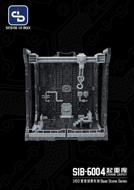Fresh Retro: Scene in Box - SIB-6004 Crane Depot 1/60 Scale