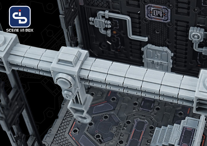 Load image into Gallery viewer, Fresh Retro: Scene in Box - SIB-6004 Crane Depot 1/60 Scale
