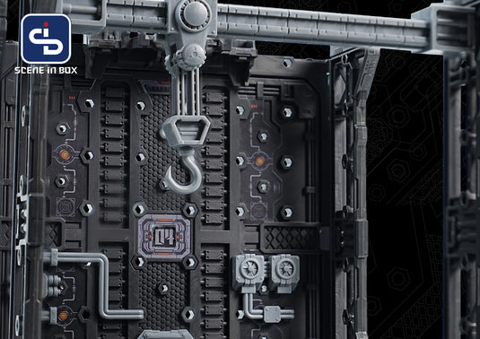 Fresh Retro: Scene in Box - SIB-6004 Crane Depot 1/60 Scale