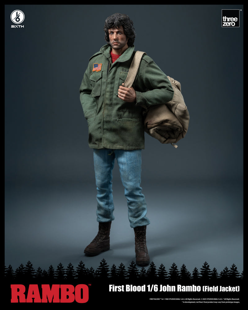 Load image into Gallery viewer, Threezero - Rambo: First Blood - John Rambo (Field Jacket)
