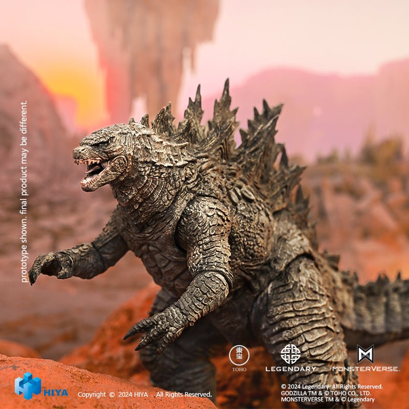 Load image into Gallery viewer, Hiya Toys - Exquisite Basic Series: Godzilla VS Kong The New Empire - Godzilla Re-Evolved
