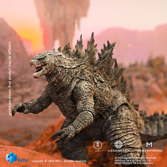 Hiya Toys - Exquisite Basic Series: Godzilla VS Kong The New Empire - Godzilla Re-Evolved