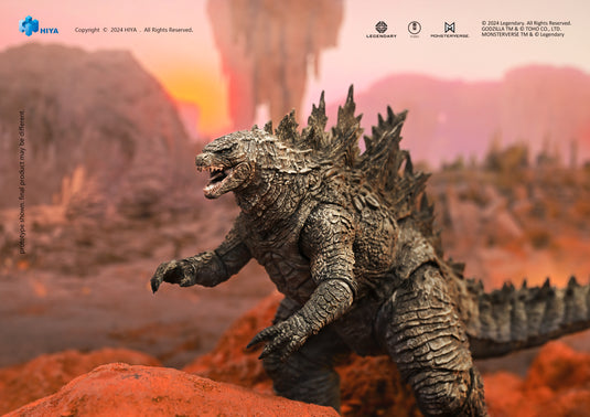 Hiya Toys - Exquisite Basic Series: Godzilla VS Kong The New Empire - Godzilla Re-Evolved