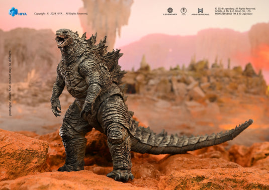 Hiya Toys - Exquisite Basic Series: Godzilla VS Kong The New Empire - Godzilla Re-Evolved