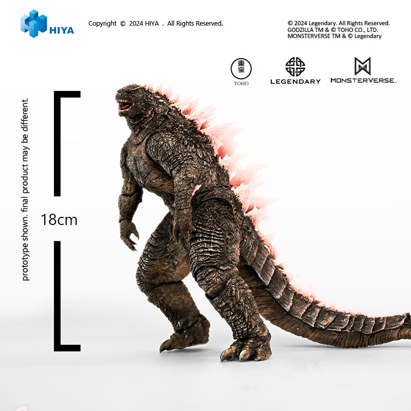 Load image into Gallery viewer, Hiya Toys - Exquisite Basic Series: Godzilla VS Kong The New Empire - Godzilla Evolved
