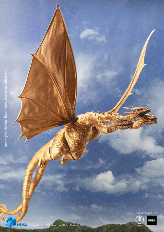 Hiya Toys - Exquisite Basic Series: Godzilla VS King Ghidorah (1991) - King Ghidorah