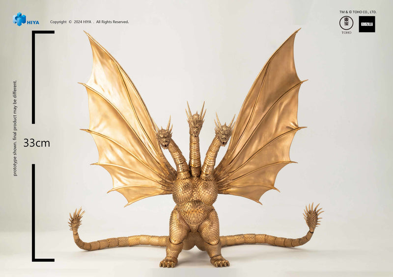 Load image into Gallery viewer, Hiya Toys - Exquisite Basic Series: Godzilla VS King Ghidorah (1991) - King Ghidorah
