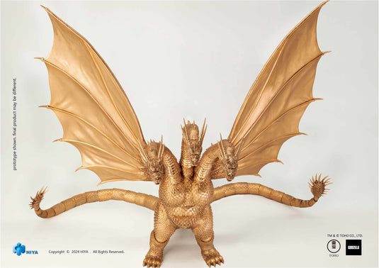 Hiya Toys - Exquisite Basic Series: Godzilla VS King Ghidorah (1991) - King Ghidorah