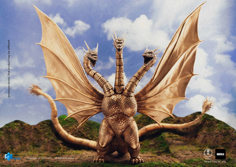 Load image into Gallery viewer, Hiya Toys - Exquisite Basic Series: Godzilla VS King Ghidorah (1991) - King Ghidorah
