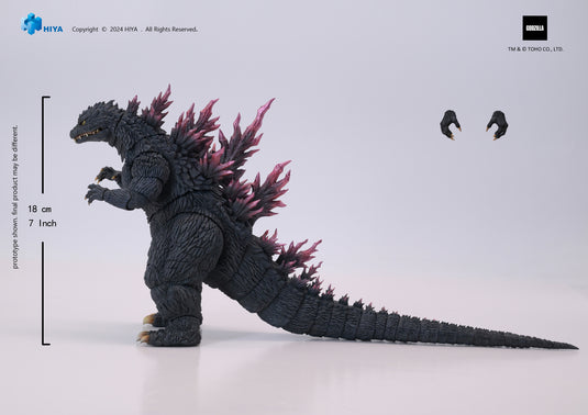 Hiya Toys - Exquisite Basic Series - Godzilla 2000 Millennium (1999) - Millennium Godzilla