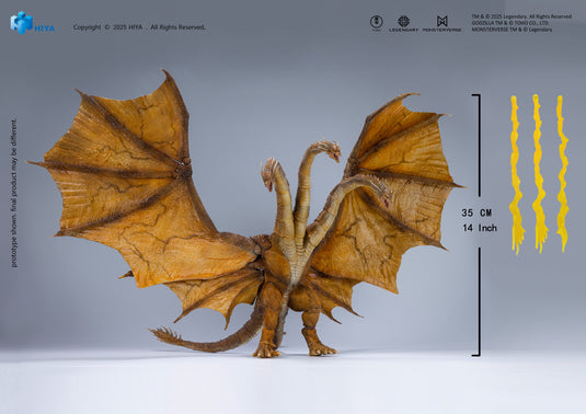 Hiya Toys - Exquisite Basic Series: Godzilla King of Monsters (2019) - Ghidora (2.0)