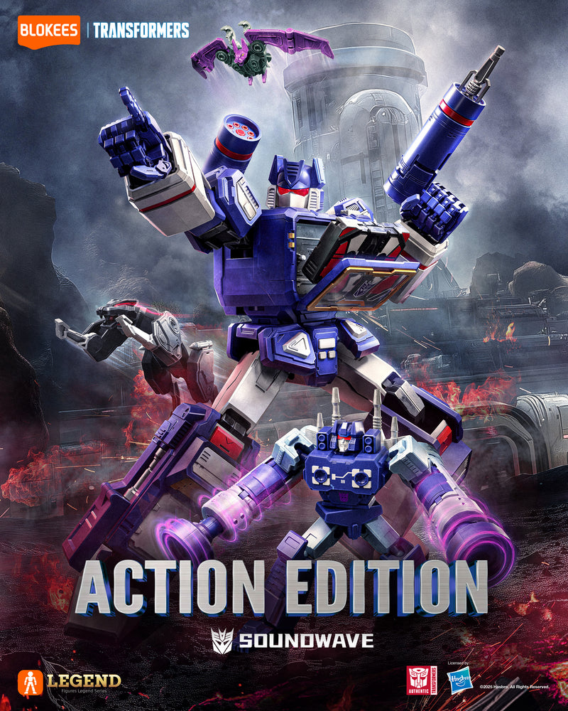 Load image into Gallery viewer, Blokees - Transformers - G1 Soundwave Action Edition
