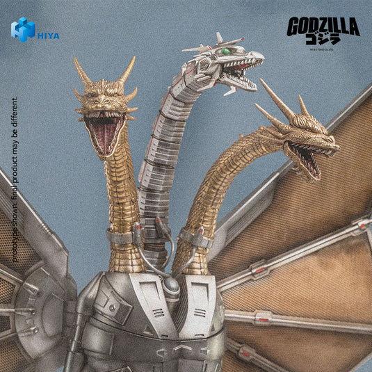 Hiya Toys - Exquisite Basic Series: Godzilla VS King Ghidorah (1991) - Mecha King Ghidora