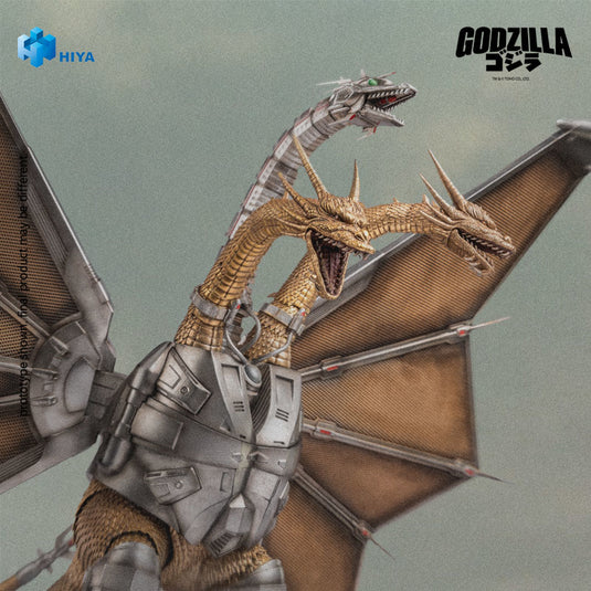 Hiya Toys - Exquisite Basic Series: Godzilla VS King Ghidorah (1991) - Mecha King Ghidora