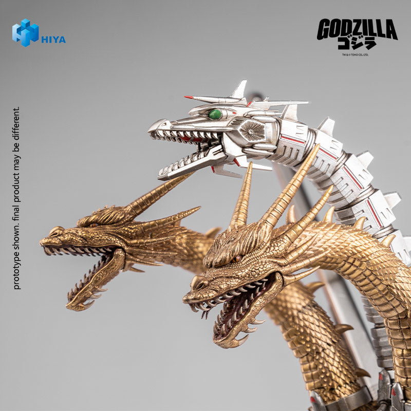 Load image into Gallery viewer, Hiya Toys - Exquisite Basic Series: Godzilla VS King Ghidorah (1991) - Mecha King Ghidora
