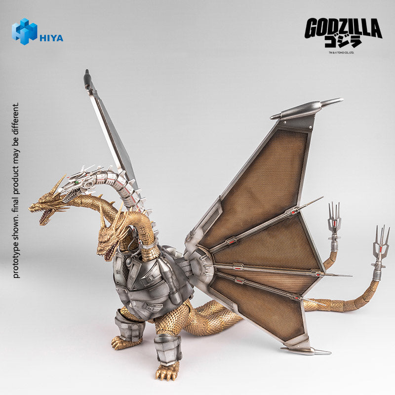 Load image into Gallery viewer, Hiya Toys - Exquisite Basic Series: Godzilla VS King Ghidorah (1991) - Mecha King Ghidora
