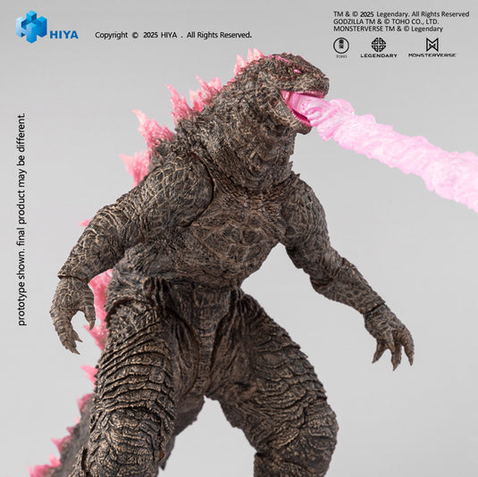Hiya Toys - Exquisite Basic Series: Godzilla VS Kong The New Empire - Heat Ray Godzilla Evolved