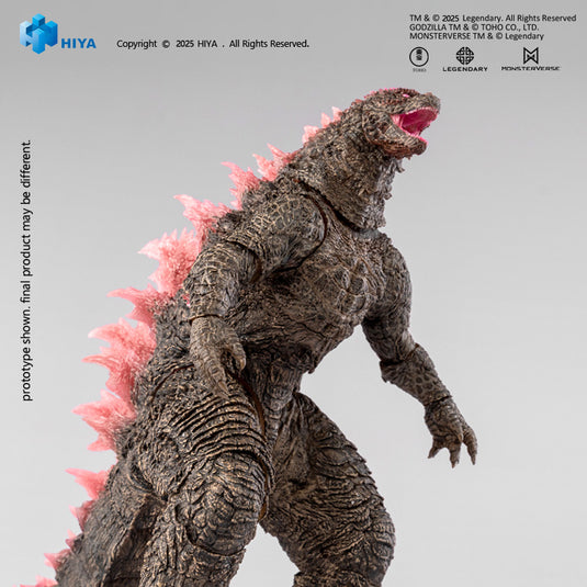 Hiya Toys - Exquisite Basic Series: Godzilla VS Kong The New Empire - Heat Ray Godzilla Evolved
