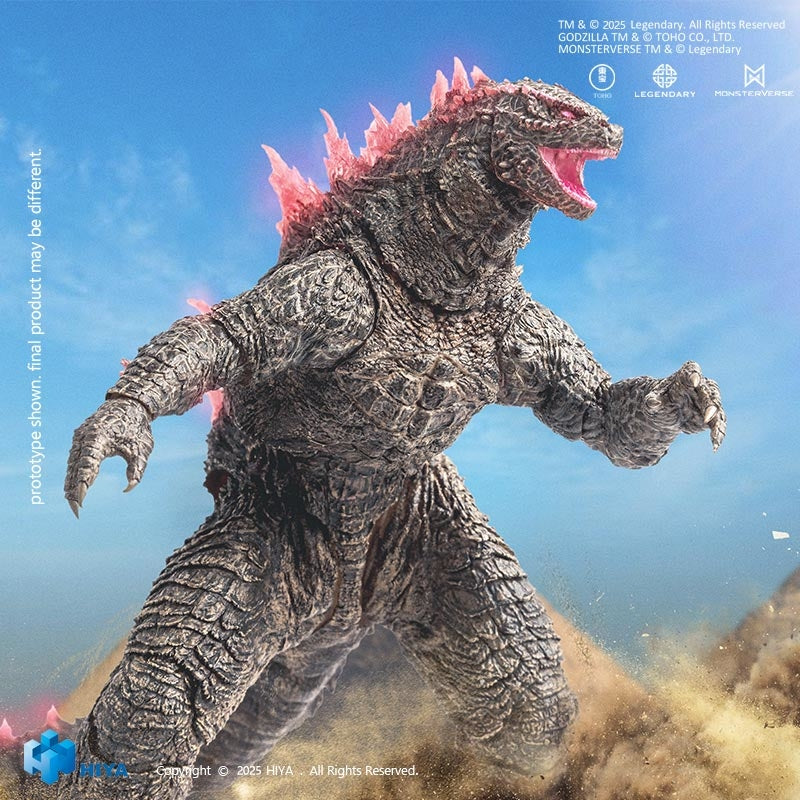 Load image into Gallery viewer, Hiya Toys - Exquisite Basic Series: Godzilla VS Kong The New Empire - Heat Ray Godzilla Evolved
