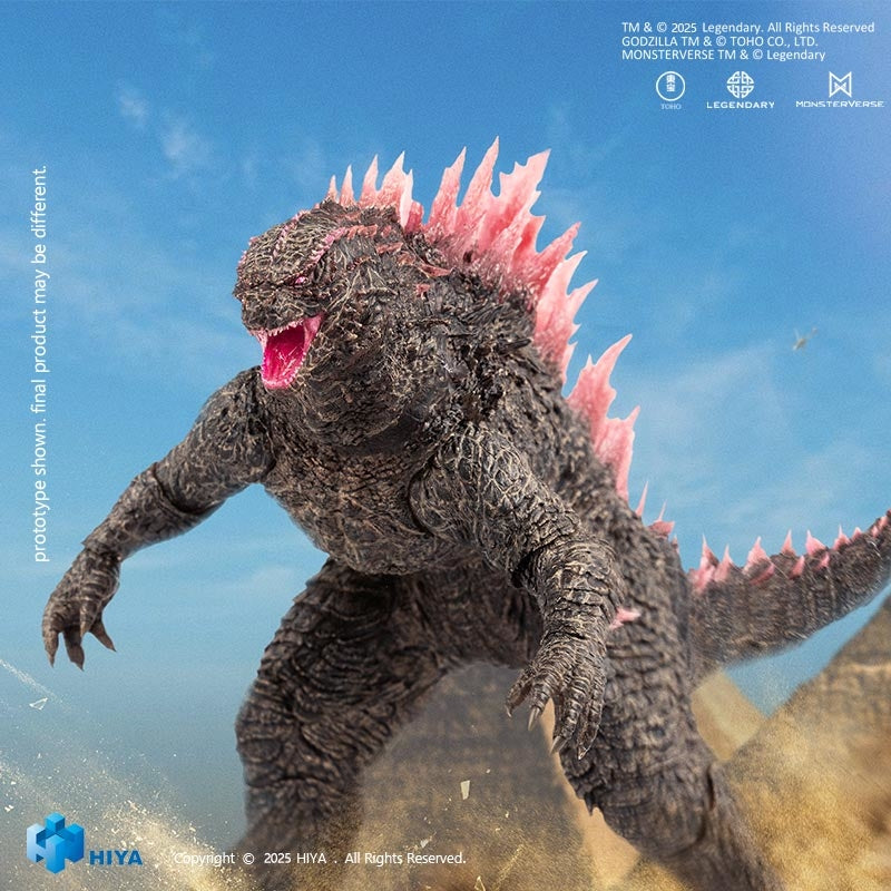 Load image into Gallery viewer, Hiya Toys - Exquisite Basic Series: Godzilla VS Kong The New Empire - Heat Ray Godzilla Evolved
