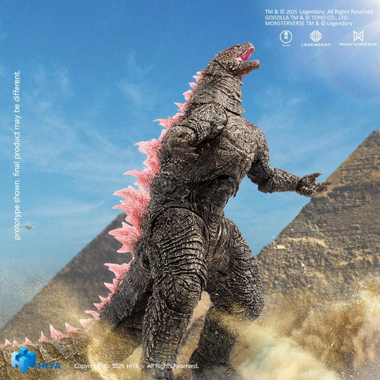 Hiya Toys - Exquisite Basic Series: Godzilla VS Kong The New Empire - Heat Ray Godzilla Evolved