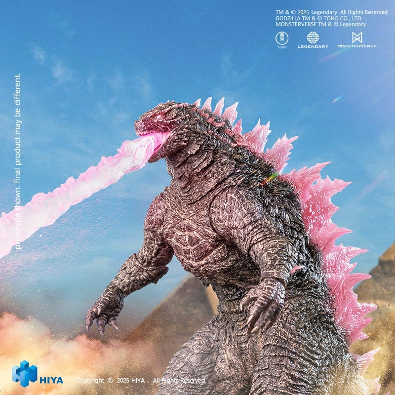 Load image into Gallery viewer, Hiya Toys - Exquisite Basic Series: Godzilla VS Kong The New Empire - Heat Ray Godzilla Evolved
