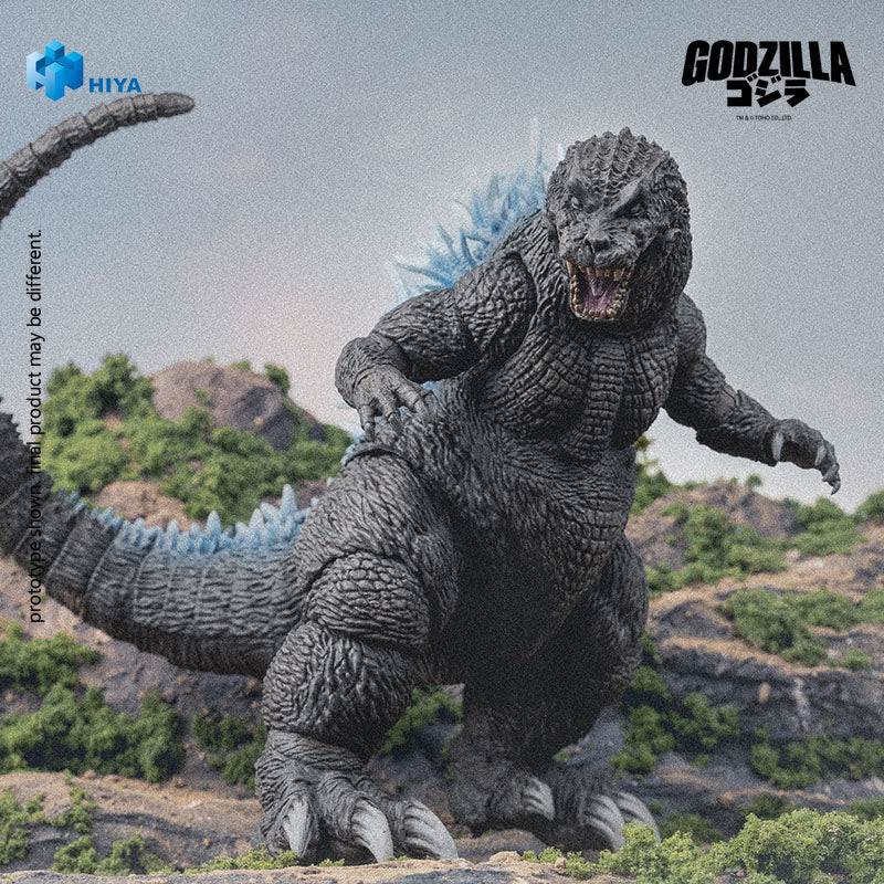 Load image into Gallery viewer, Hiya Toys - Exquisite Basic Series - Godzilla, Mothra, and King Ghidorah Giant Monsters All-Out Attack (2001) - Godzilla (Heat Ray Ver.)
