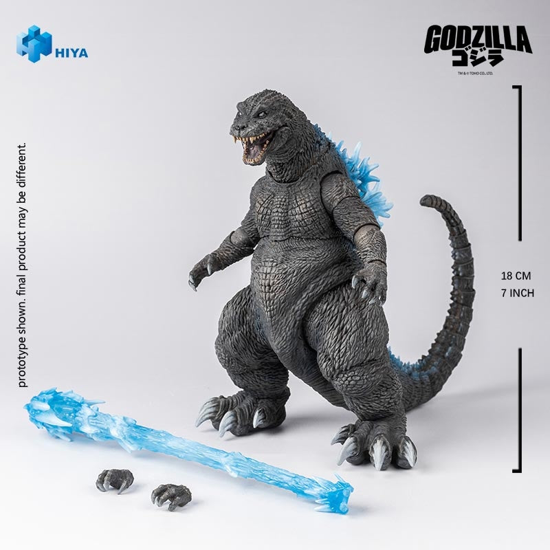 Load image into Gallery viewer, Hiya Toys - Exquisite Basic Series - Godzilla, Mothra, and King Ghidorah Giant Monsters All-Out Attack (2001) - Godzilla (Heat Ray Ver.)
