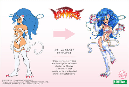 Kotobukiya - Darkstalkers Bishoujo Statue - Felicia Limited Edition (PX Previews Exclusive)