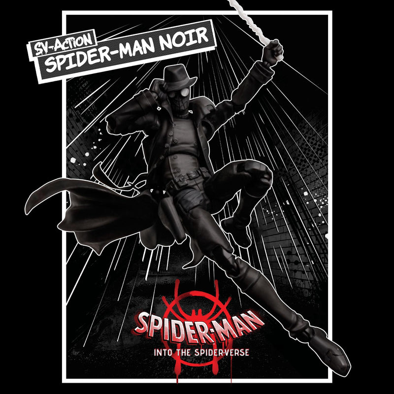 Load image into Gallery viewer, Spider-Man Into the Spider-Verse - SV-Action Spider-Man Noir
