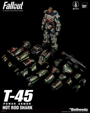 Threezero - Fallout - T-45 Hot Rod Shark Power Armor