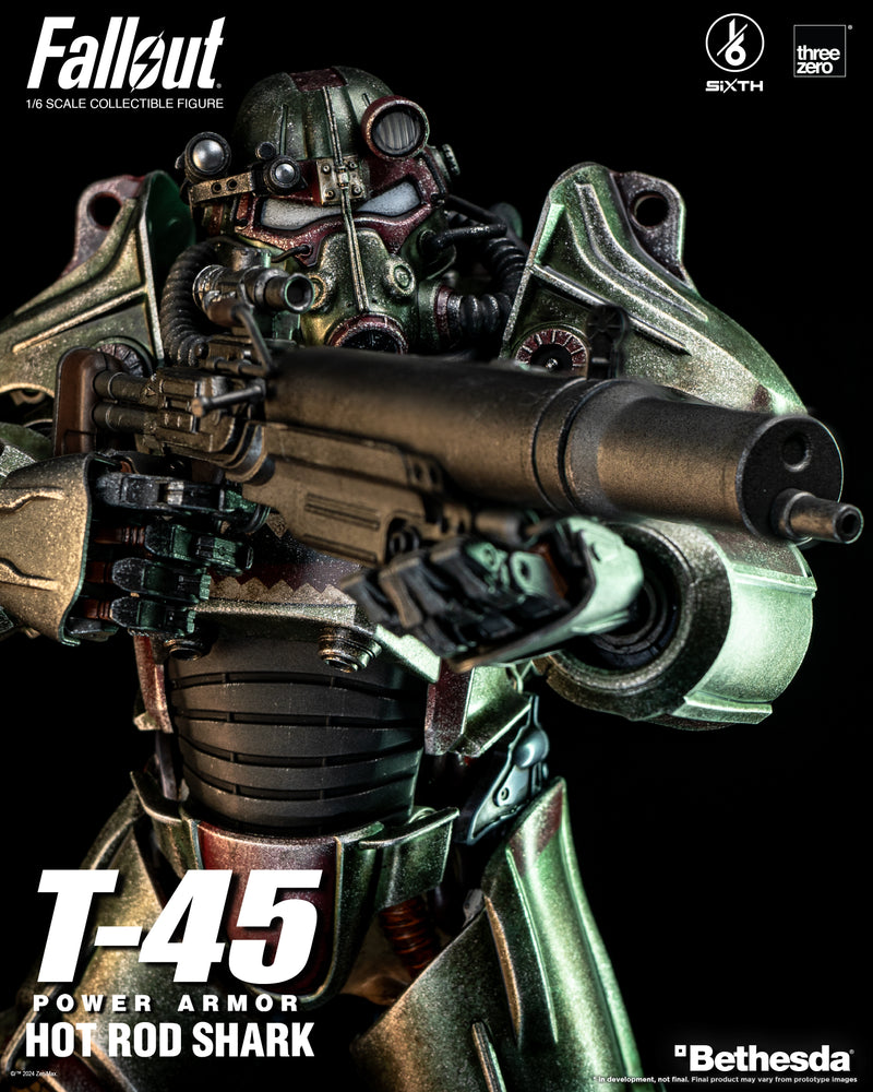 Load image into Gallery viewer, Threezero - Fallout - T-45 Hot Rod Shark Power Armor
