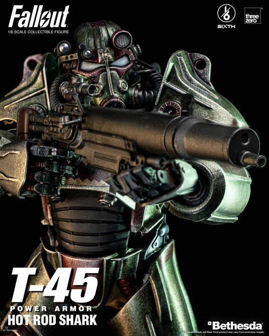 Threezero - Fallout - T-45 Hot Rod Shark Power Armor