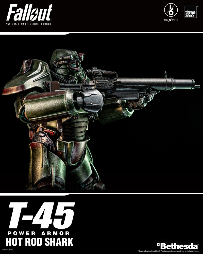 Load image into Gallery viewer, Threezero - Fallout - T-45 Hot Rod Shark Power Armor
