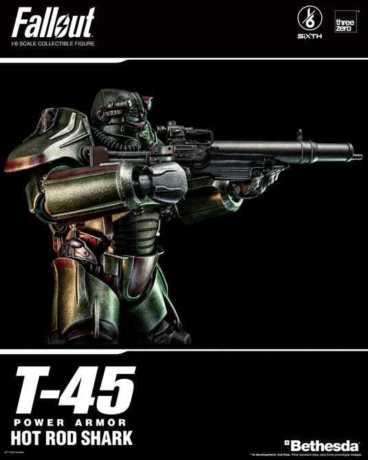 Threezero - Fallout - T-45 Hot Rod Shark Power Armor