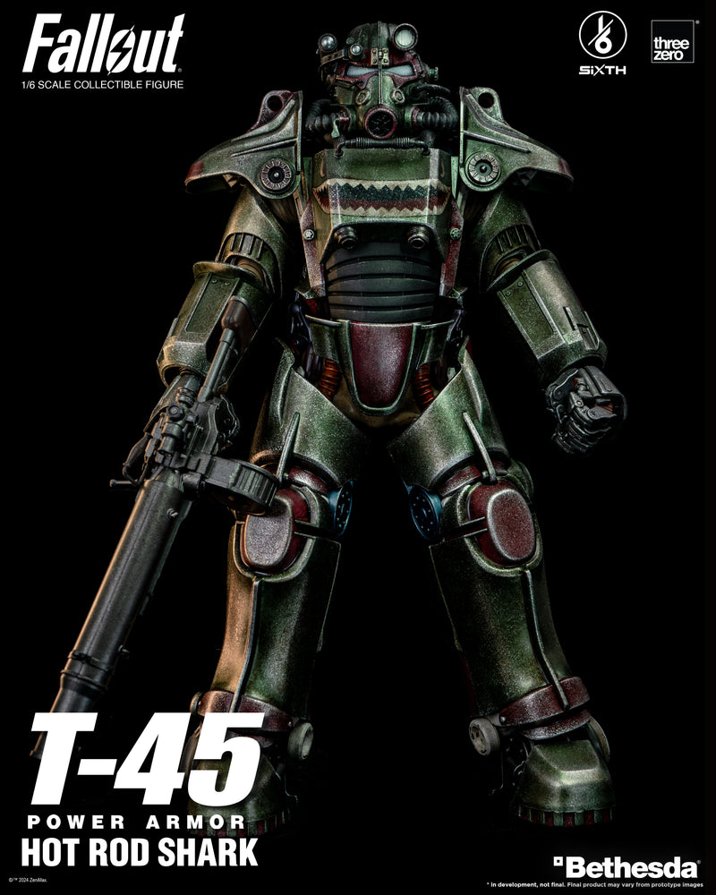 Load image into Gallery viewer, Threezero - Fallout - T-45 Hot Rod Shark Power Armor
